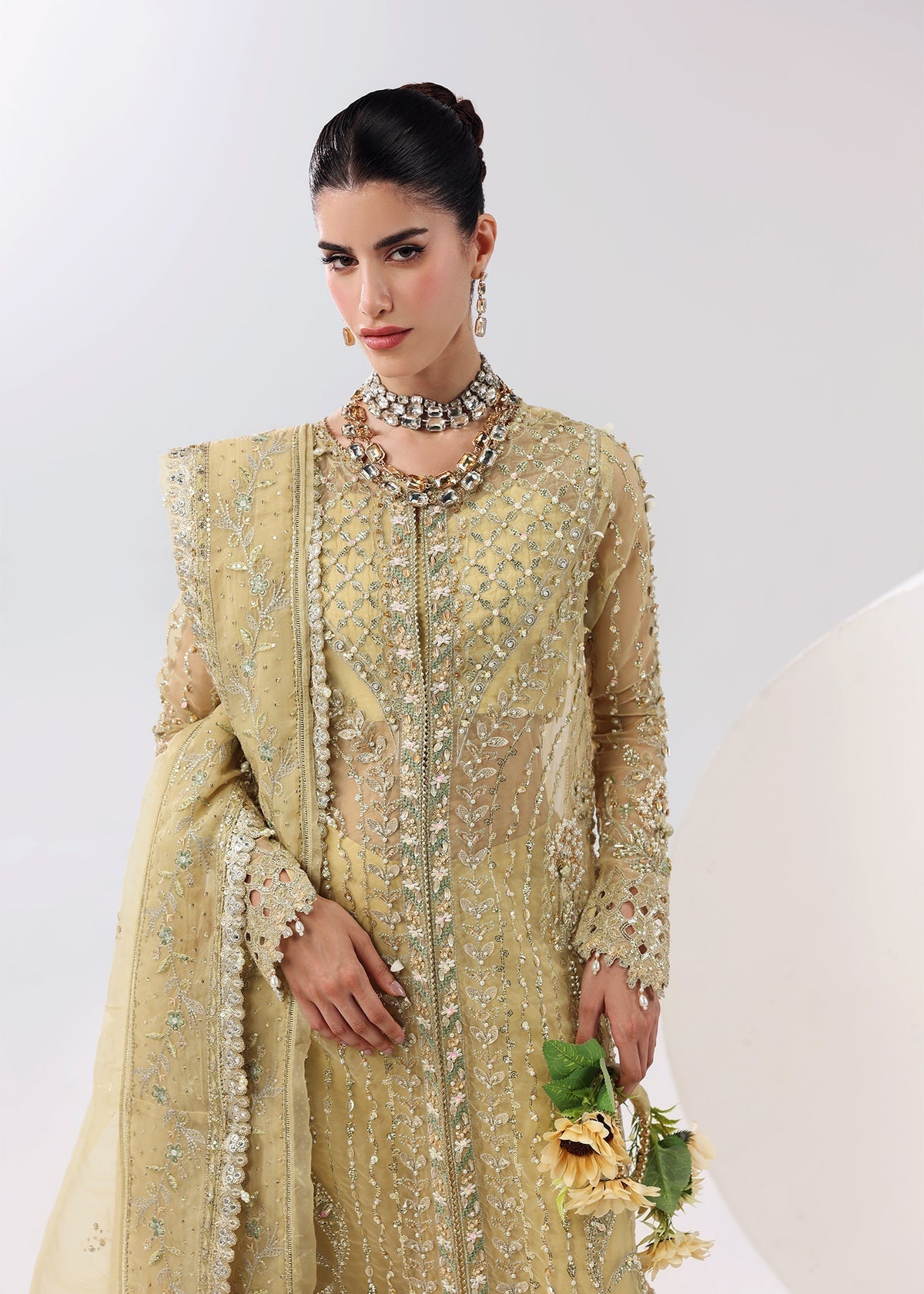 Amber Haze Style — Mairaz Butter Yellow Three-Piece Suit