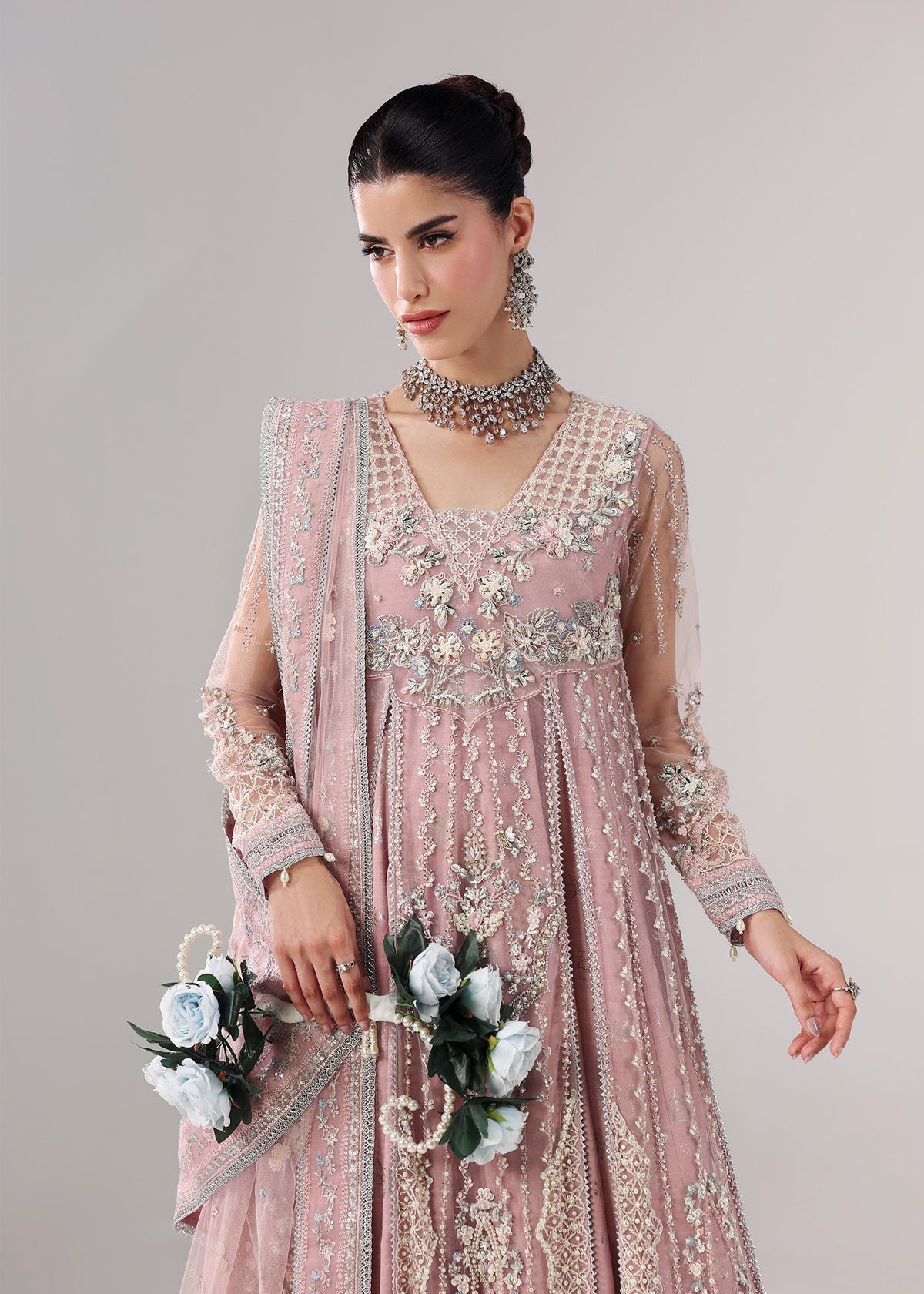 Mairaz Lilac Three-Piece Suit