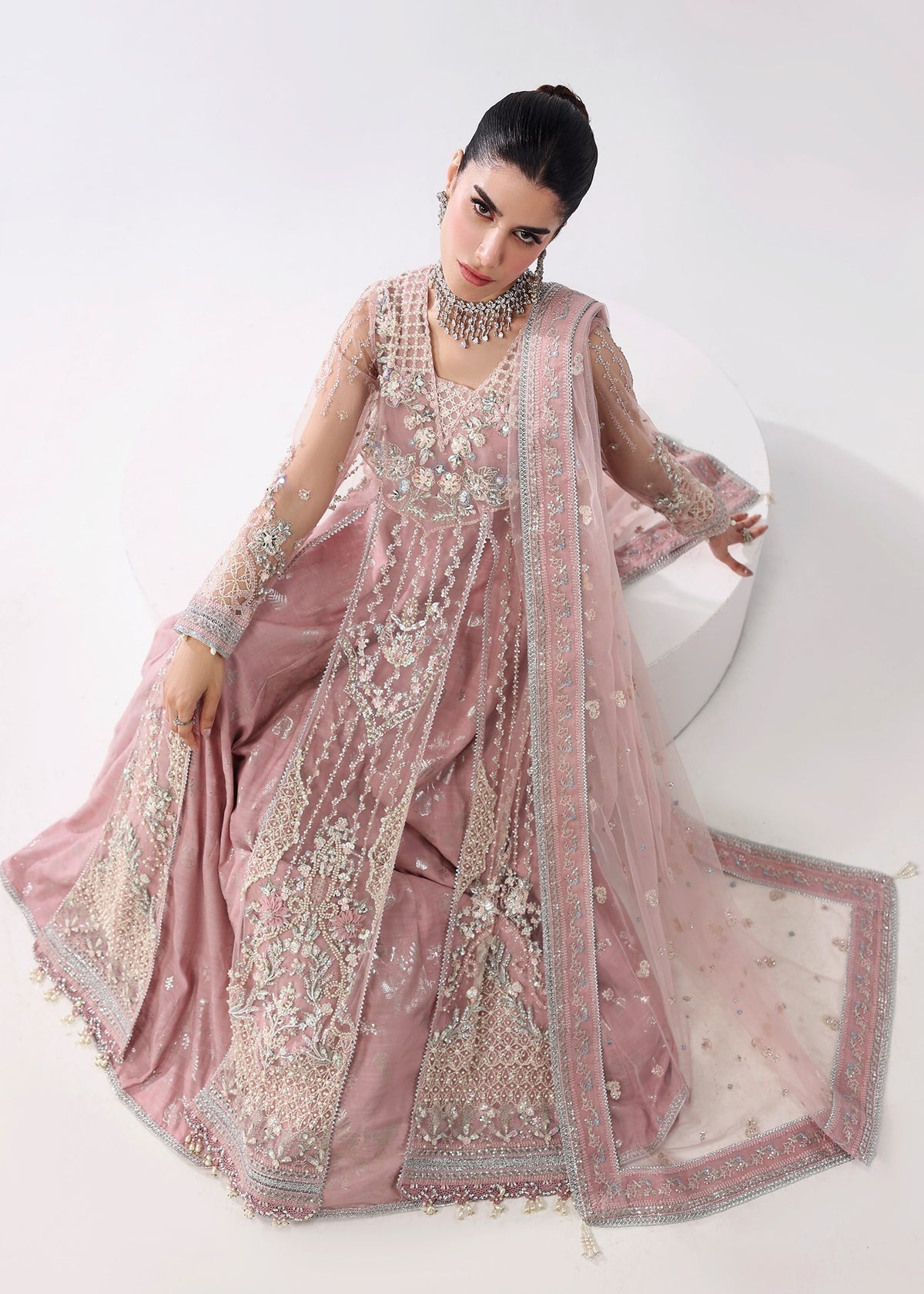 Mairaz Lilac Three-Piece Suit