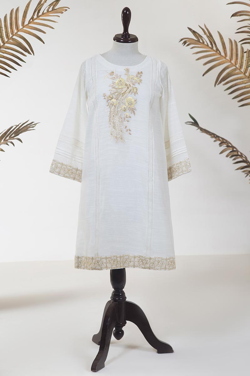 Embroidered Organza Dupatta (As Shown)