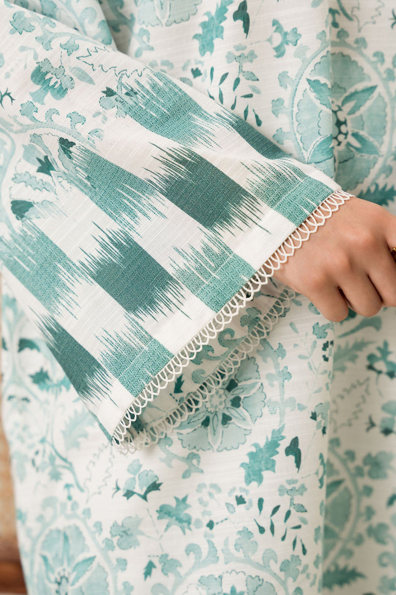 Mint Cold-2Pc Khaddar Printed Suit