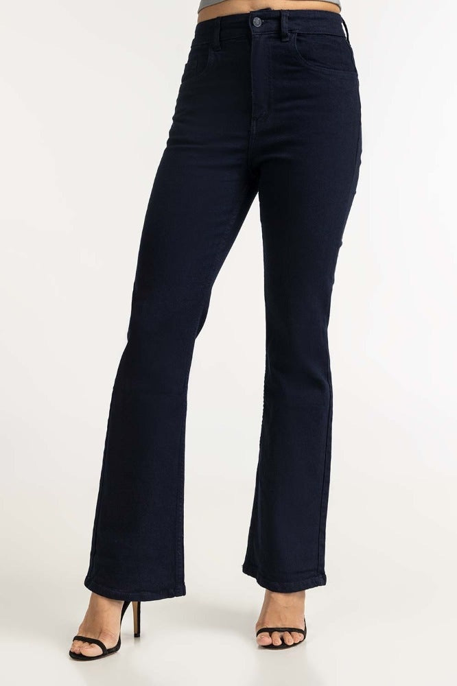 Dark Blue Basic Jeans