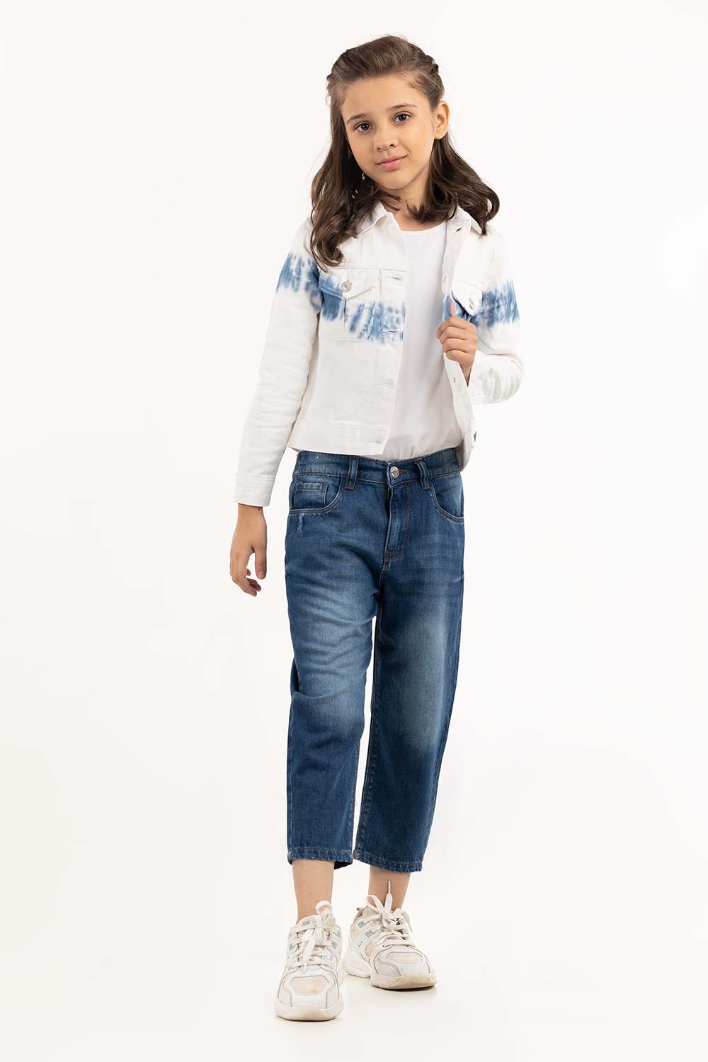 Junior Girl Dark Blue Denim Jeans