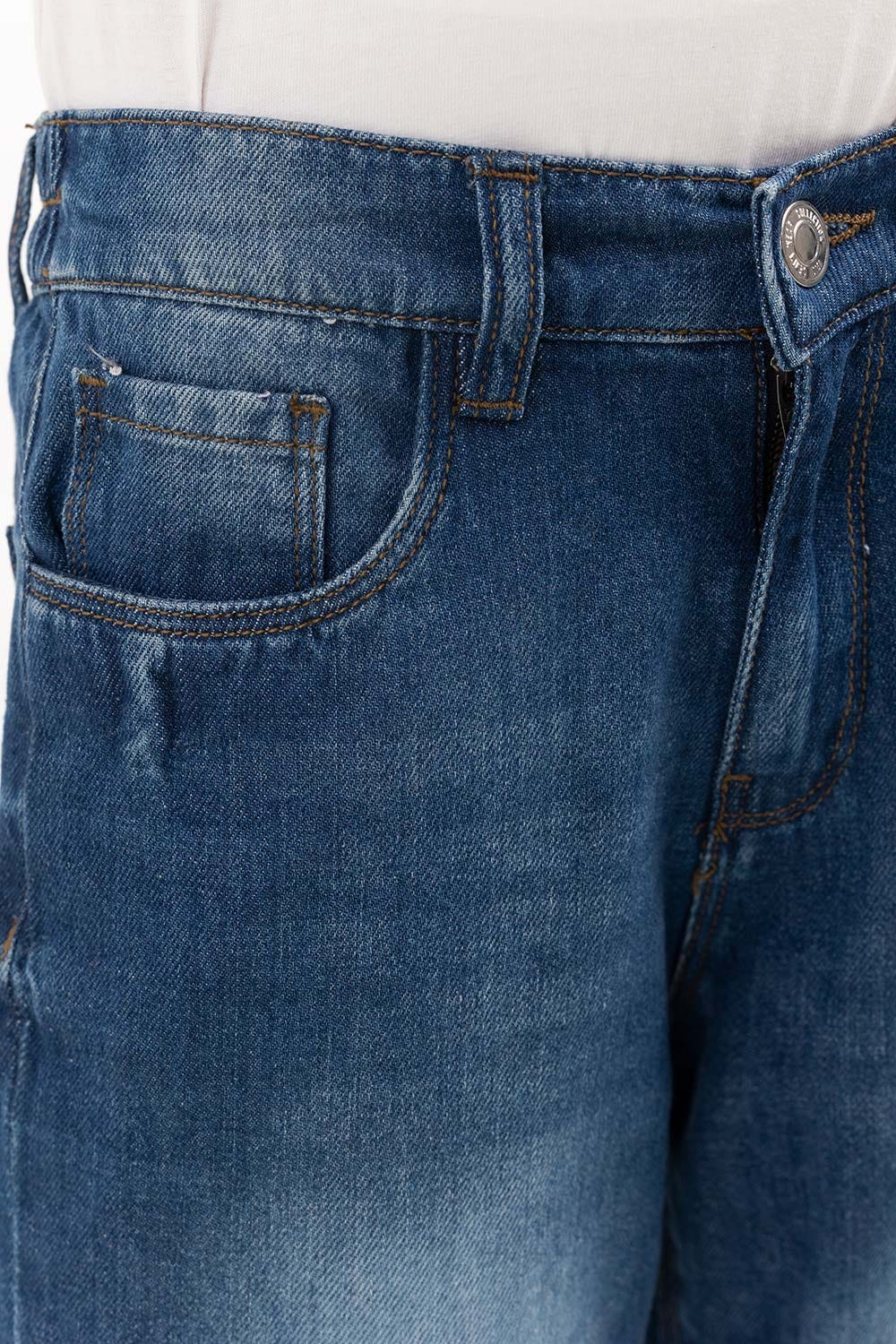 Junior Girl Dark Blue Denim Jeans