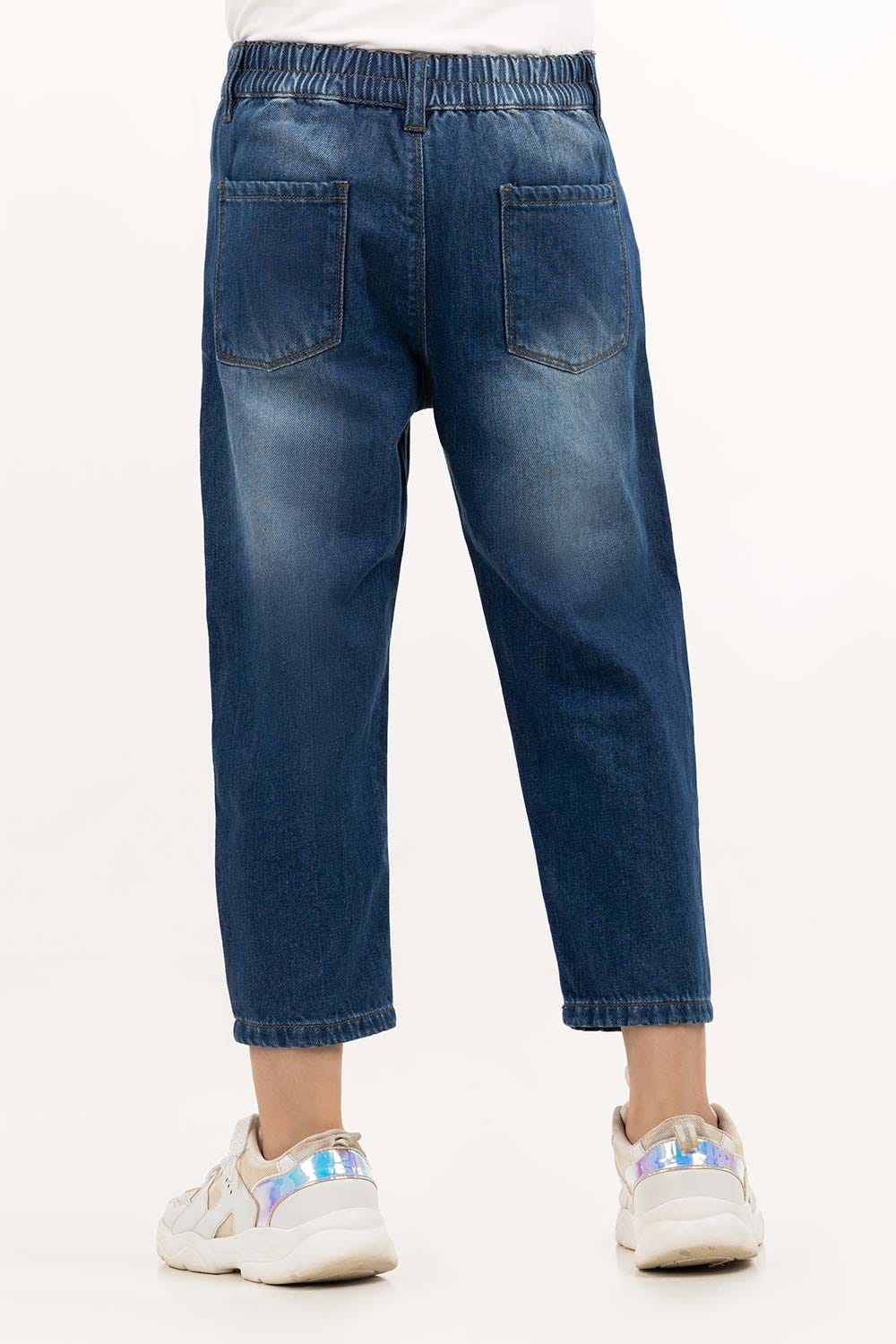 Junior Girl Dark Blue Denim Jeans