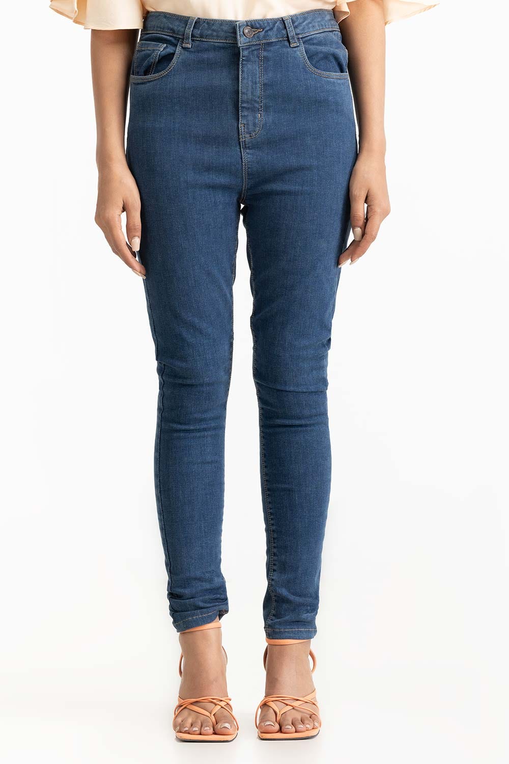 Dark Blue Denim Jeans
