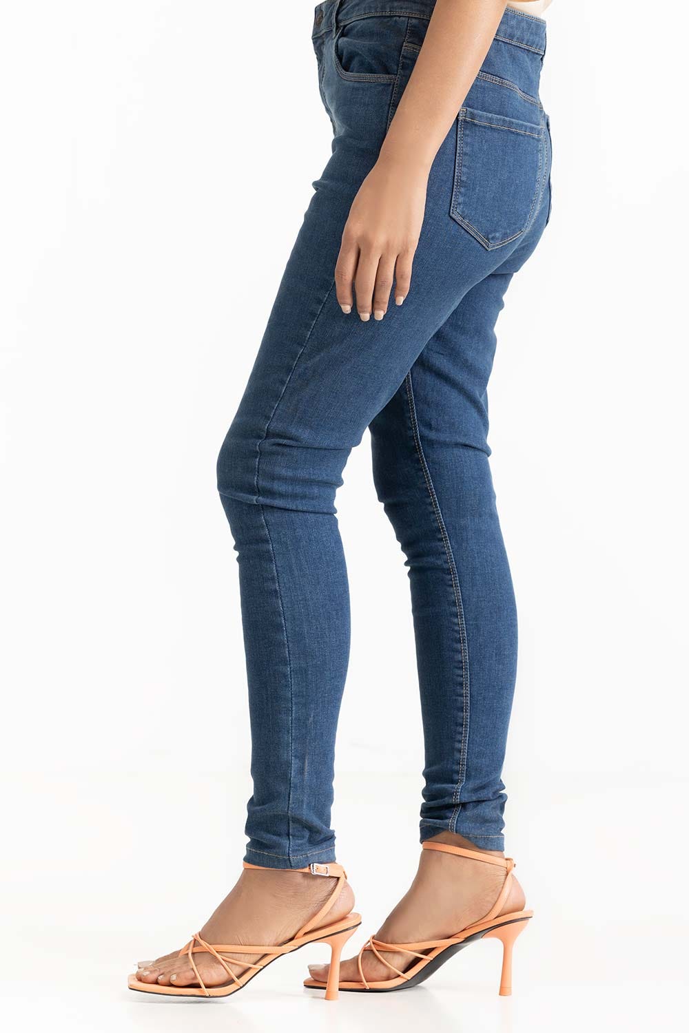 Dark Blue Denim Jeans
