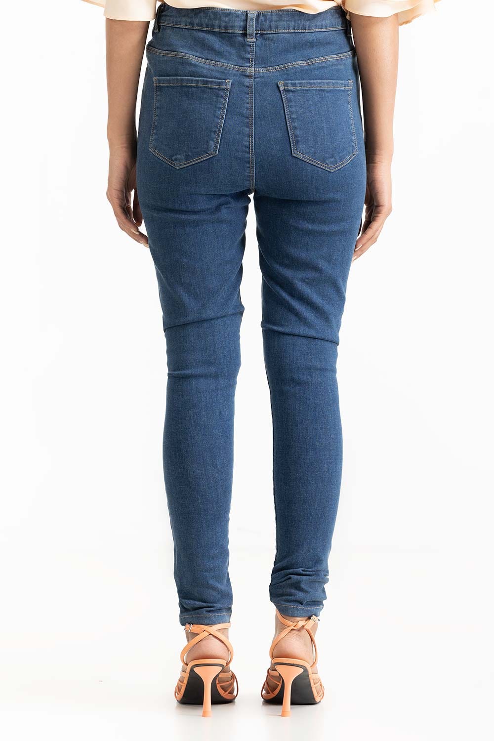 Dark Blue Denim Jeans