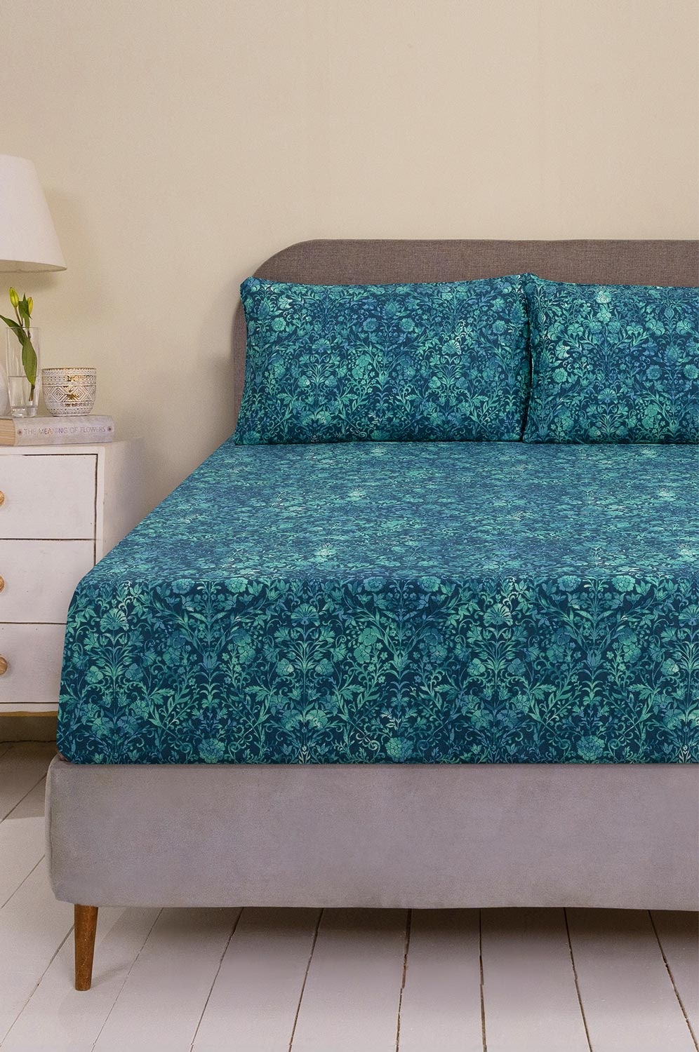 Deep Ocean T-200 Fitted Sheet Set