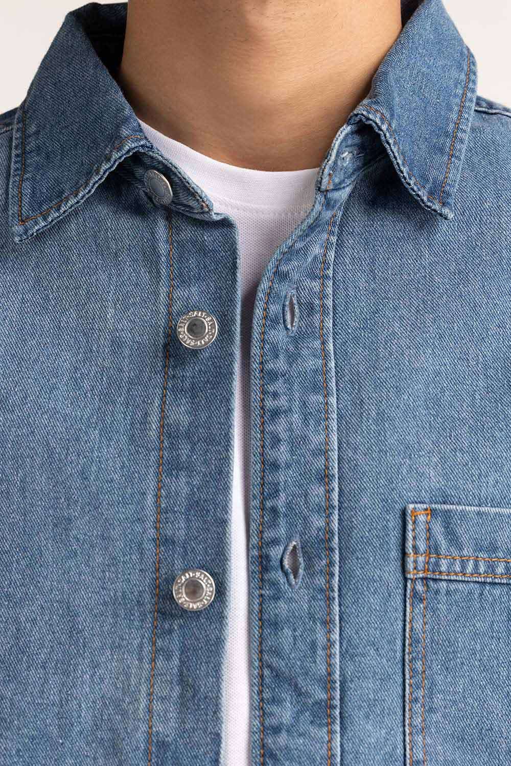 Denim Shacket