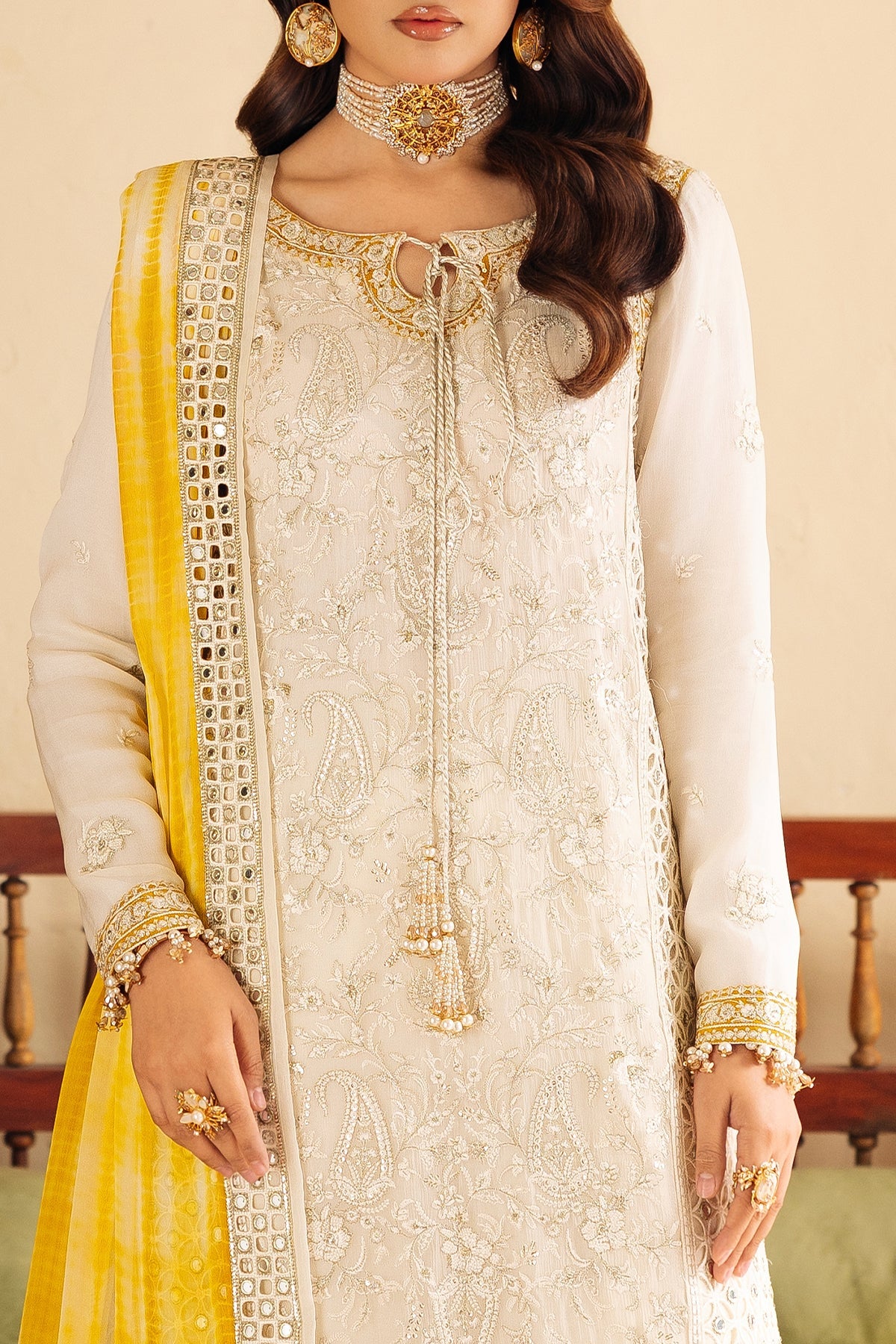 3-PC Unstitched Luxury Collection CCE6-02