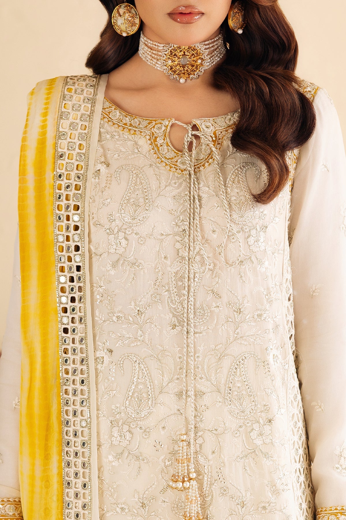 3-PC Unstitched Luxury Collection CCE6-02