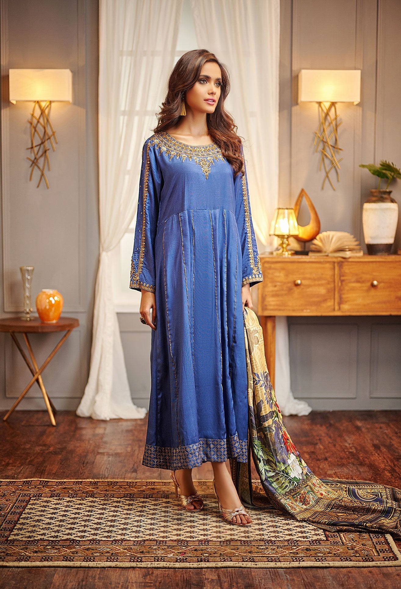 Dl-0120 Navy-Blue 3Pcs