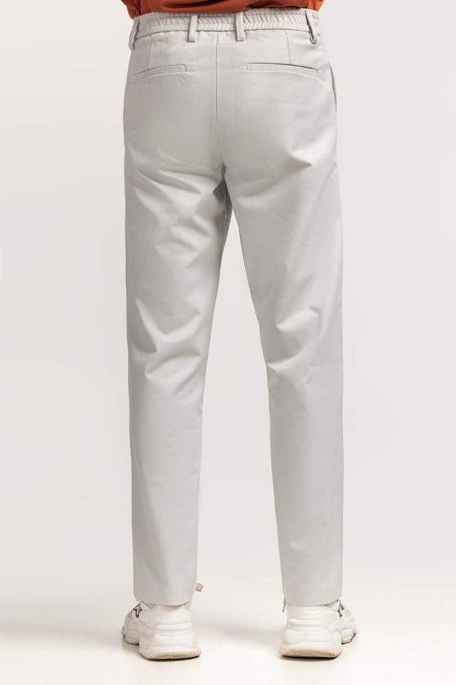 Down Blue Basic Khaki Pant