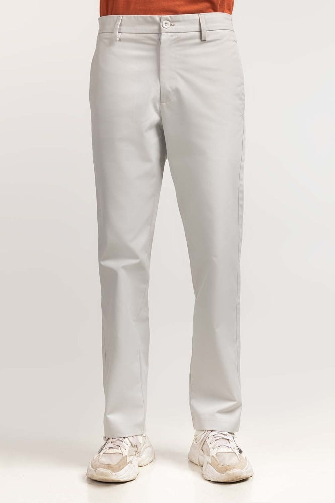 Down Blue Basic Khaki Pant