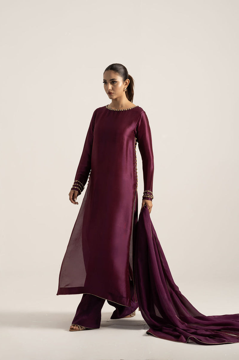 Aubergine Silk