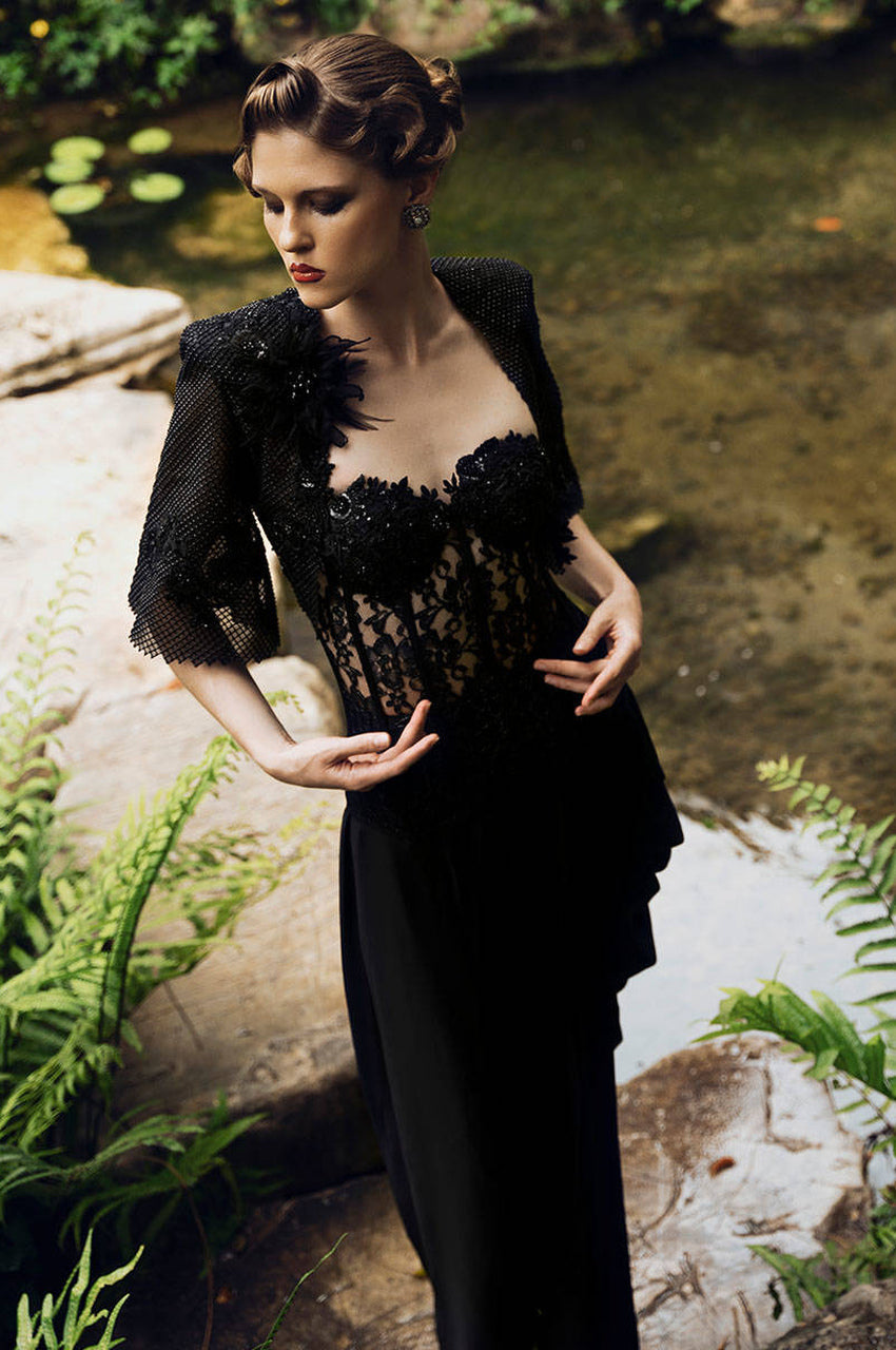 Black Sarong Rose - Exhibition