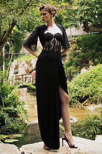 Black Sarong Rose - Jacket