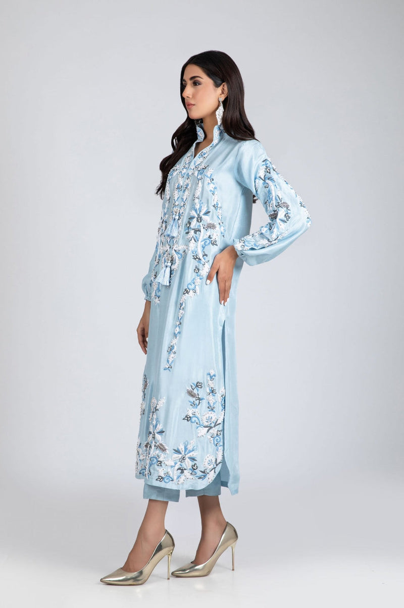 Skyblue Silk
