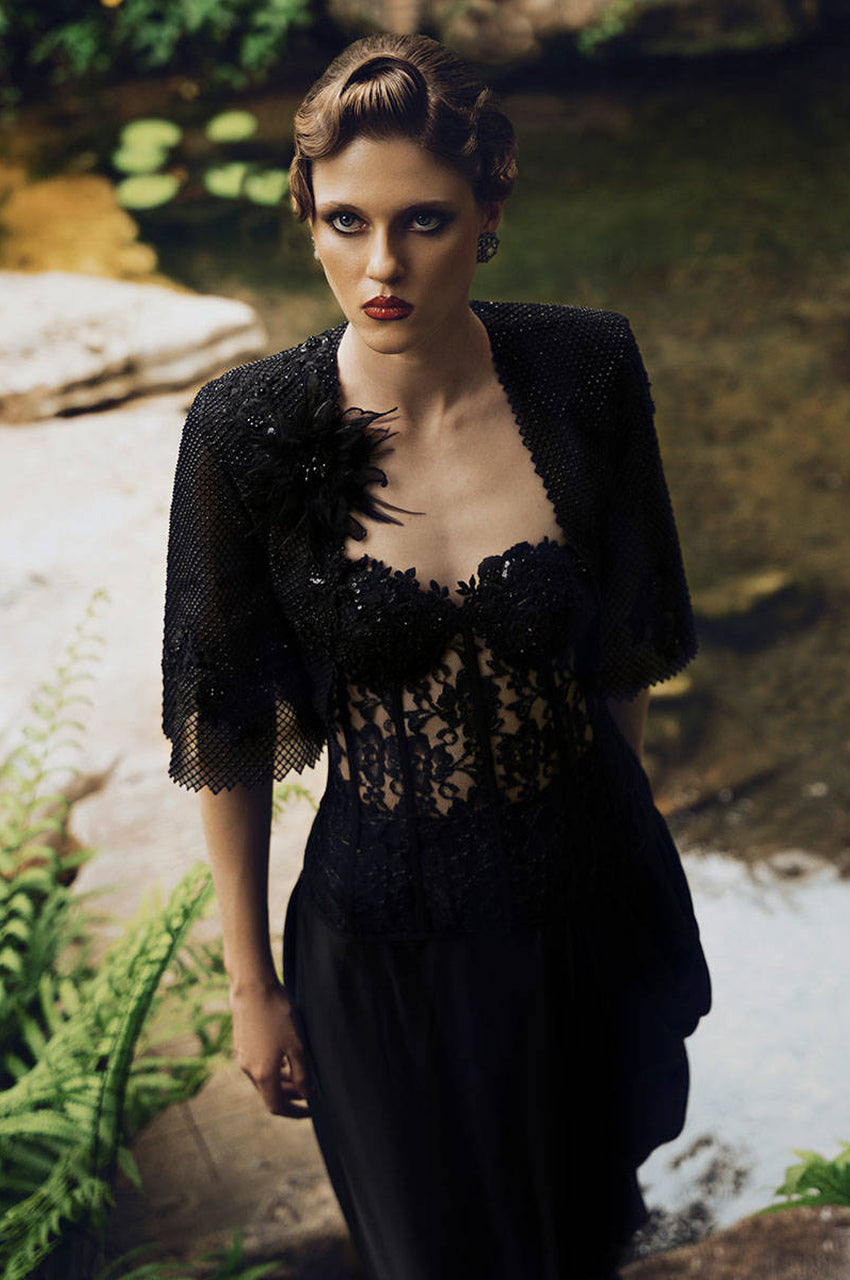 Black Sarong Rose - Exhibition