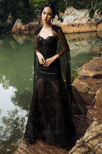 Black Valarie - Gown