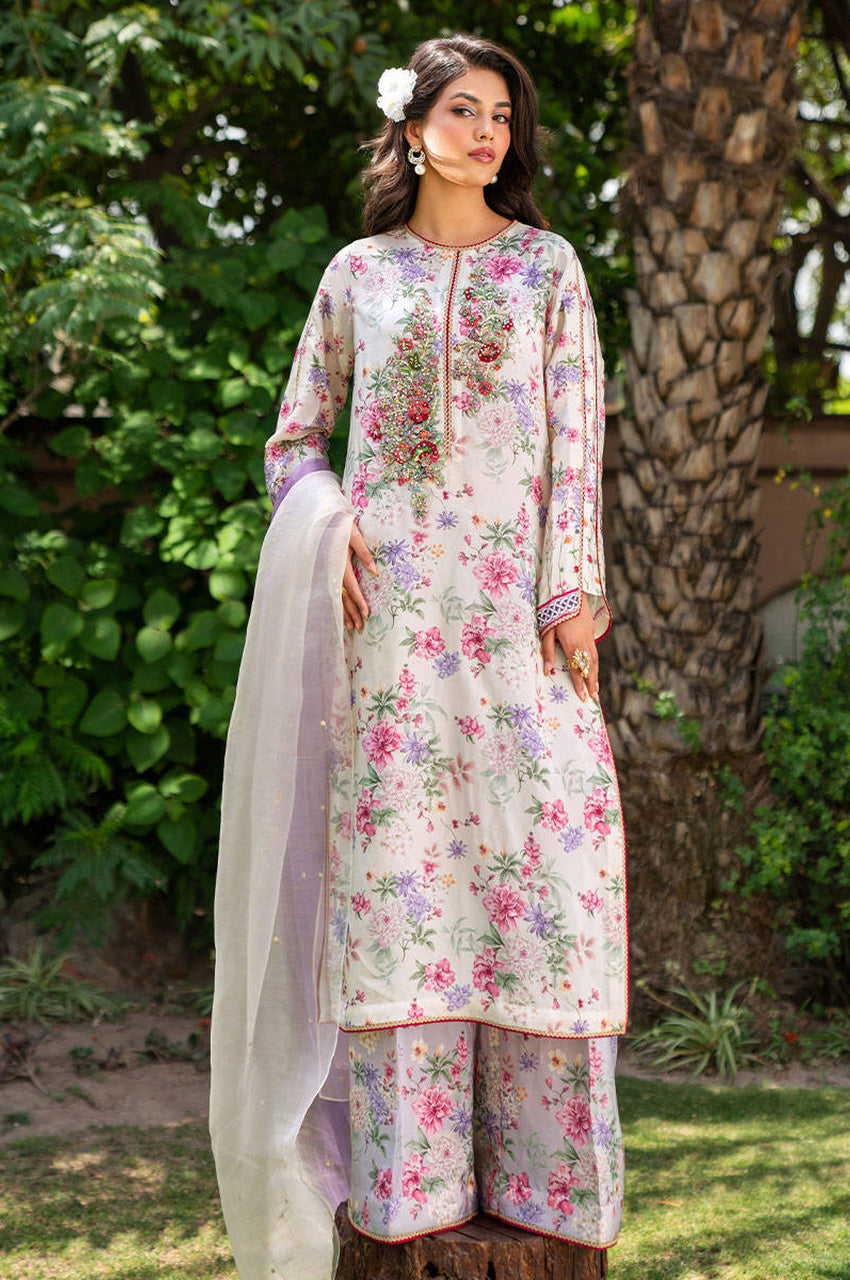 Lavendar Bloom - Long Shirt & Pants