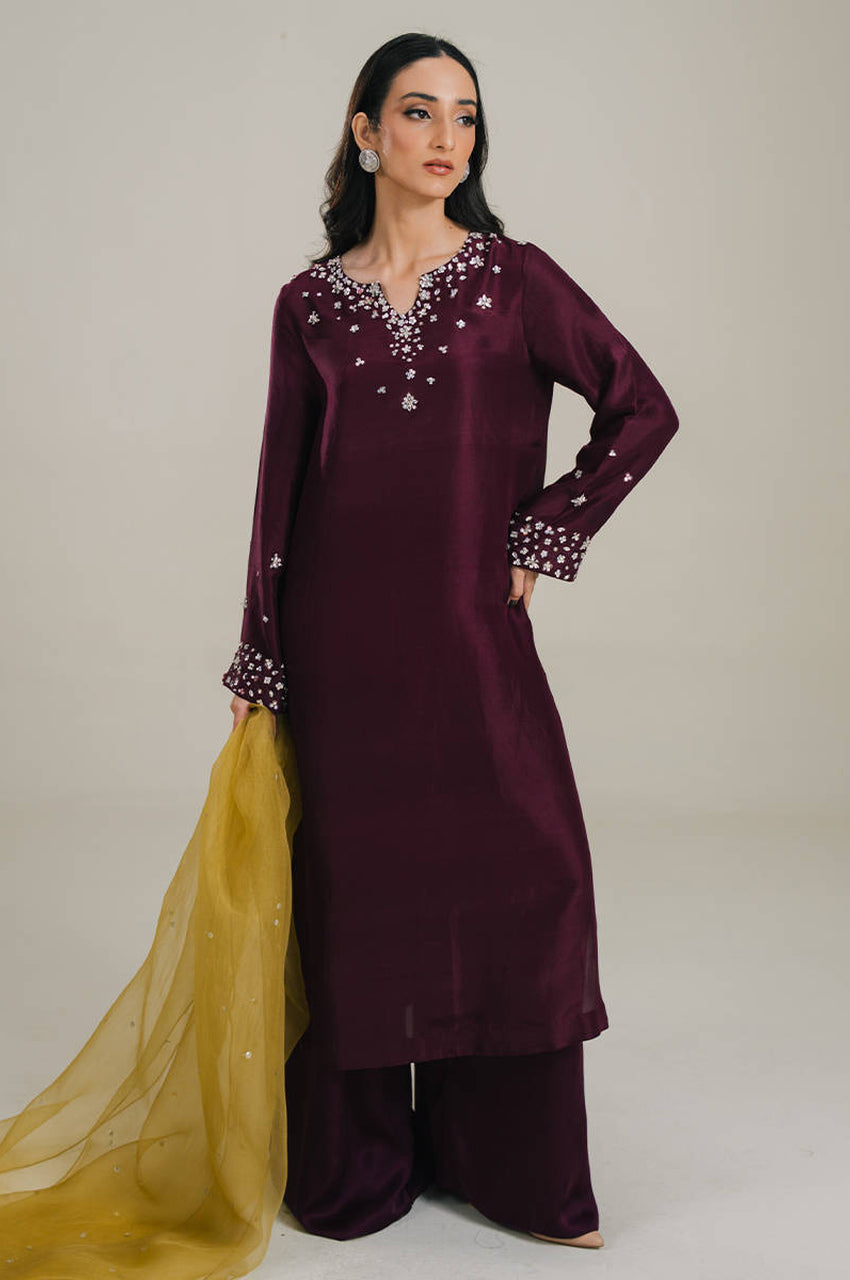 Muted Rose In Silk - Shirt