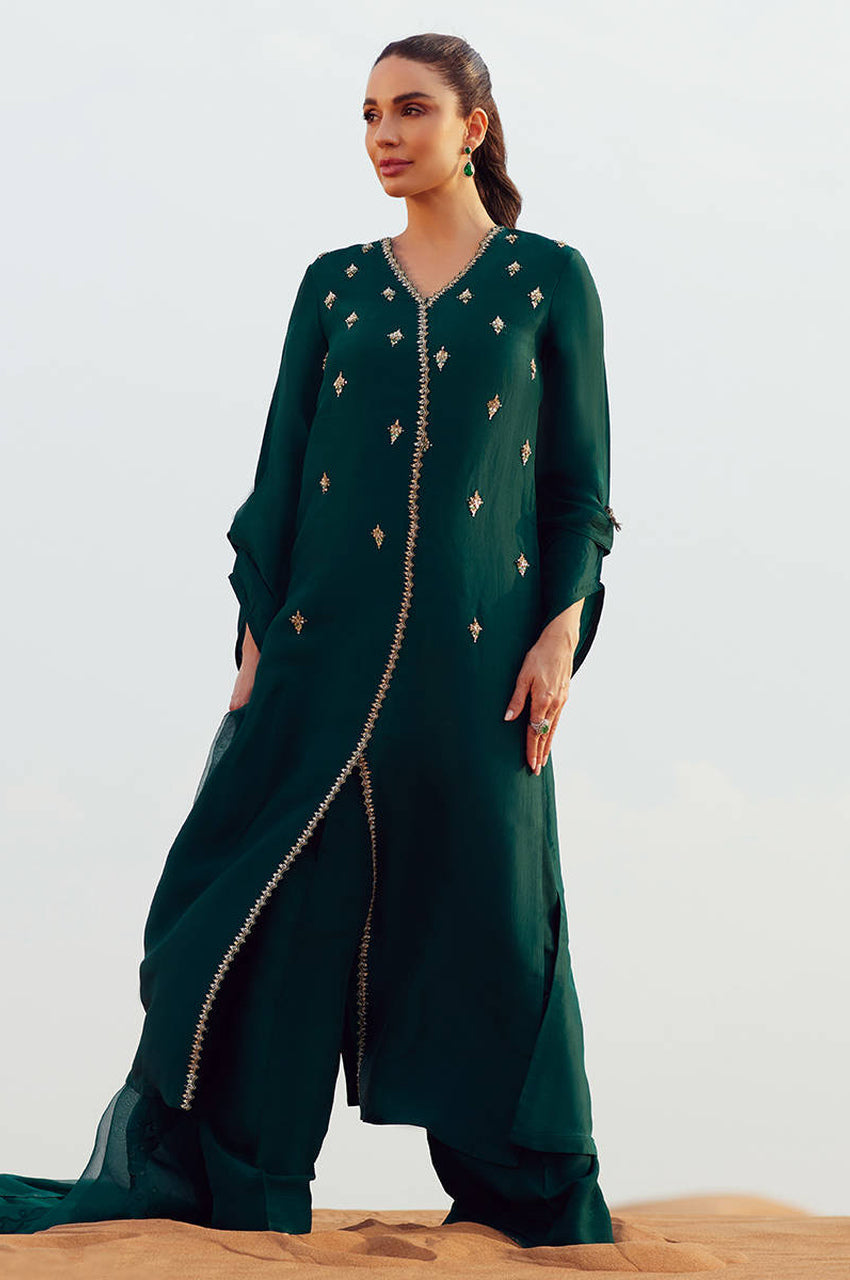 Forest Pines - Shirt, Pants & Dupatta