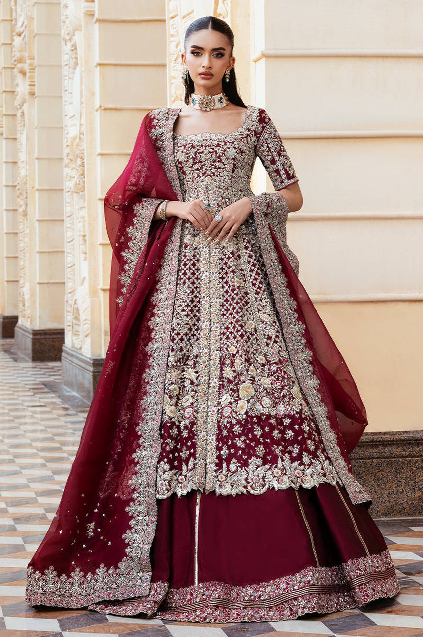 Deep Red - Lehnga
