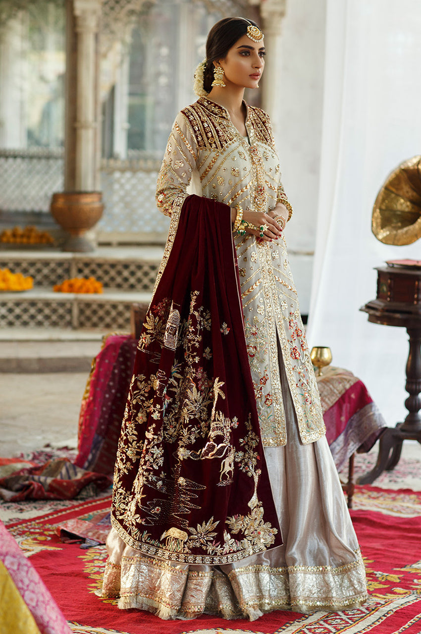 Dilaara - Red Gota Dupatta
