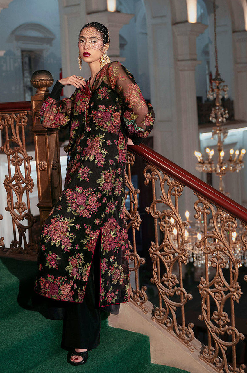 Black Dahlia Kurta - Shirt