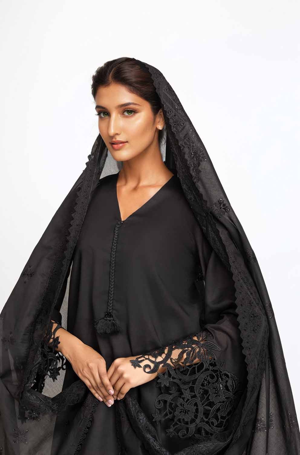Embroidered Lawn Dupatta
