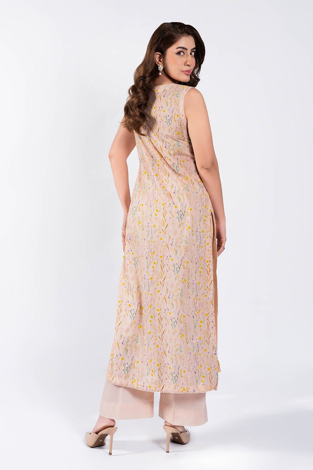 1 Piece Unstitched Printed Lawn Shirt