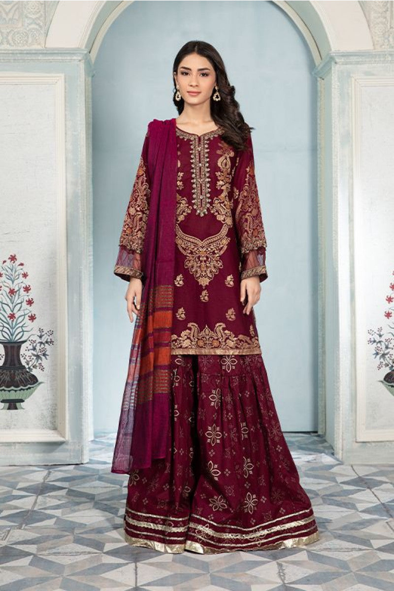 Suit Maroon Dw-Ea22-22