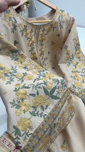 Aneelas Lawn Emb 3pc Chiffon Duppata [LUX-26-94] [Dispatch Time 2 Months]