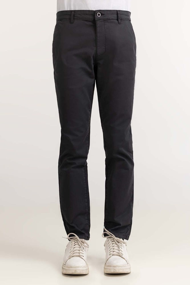 Ebony Basic Dyed Khaki Pant