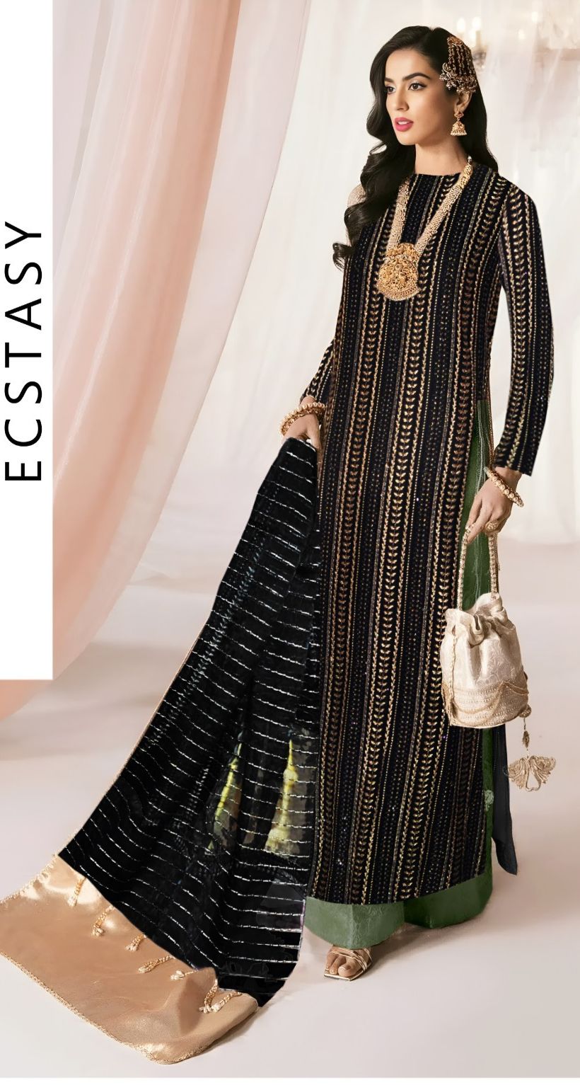 Nilofer Shahid – Ecstasy Style (Black & Gold)