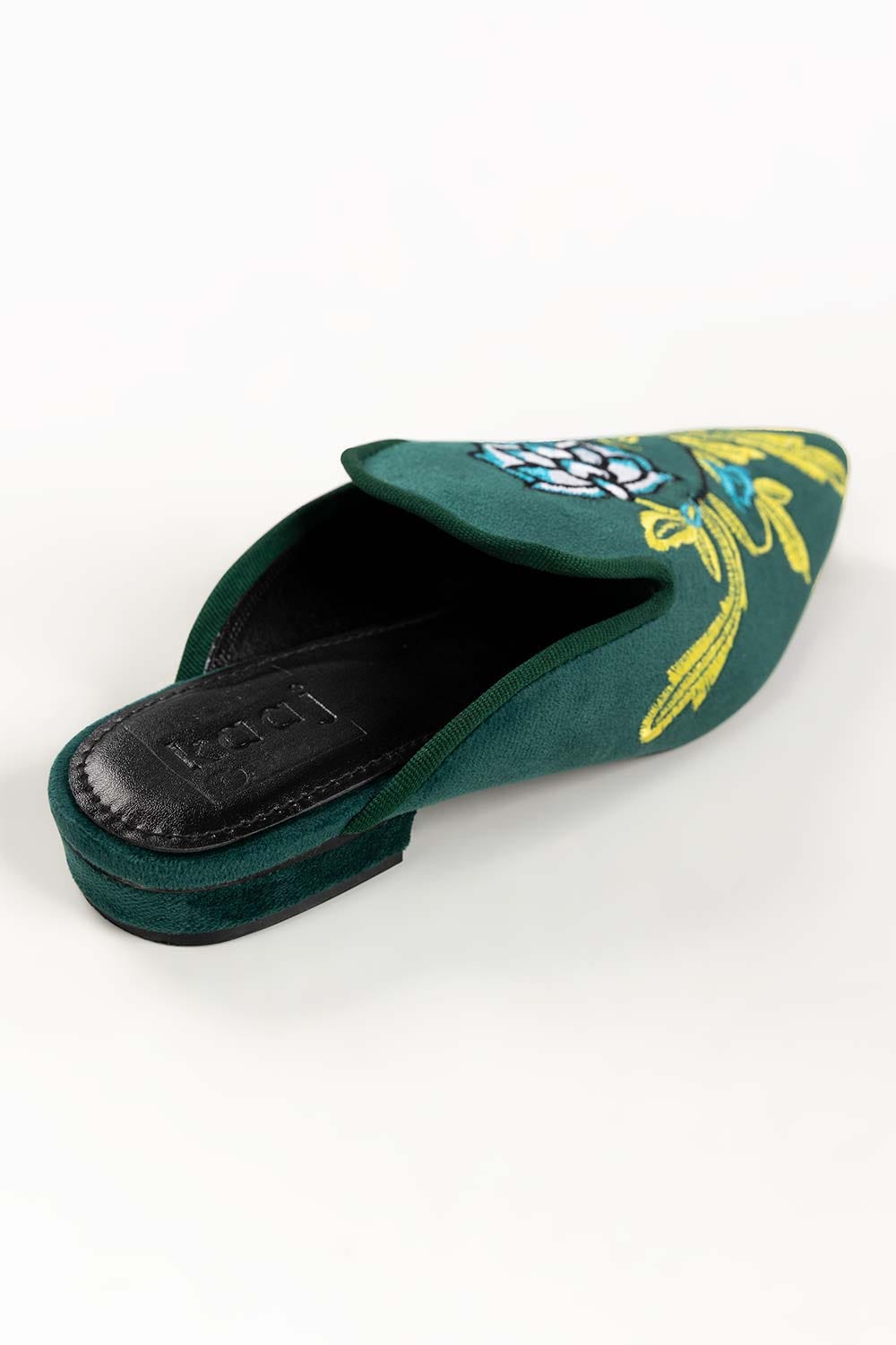 Women Green Mules