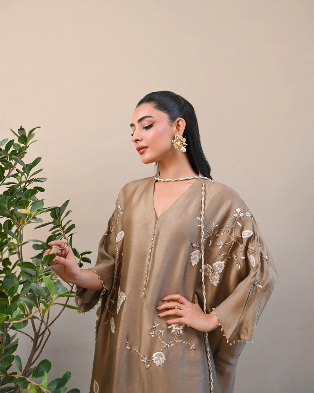 Elaya Kaftan by Alizay Saad