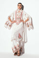 3 Piece Unstitched Embroidered Printed Denting Lawn Suit
