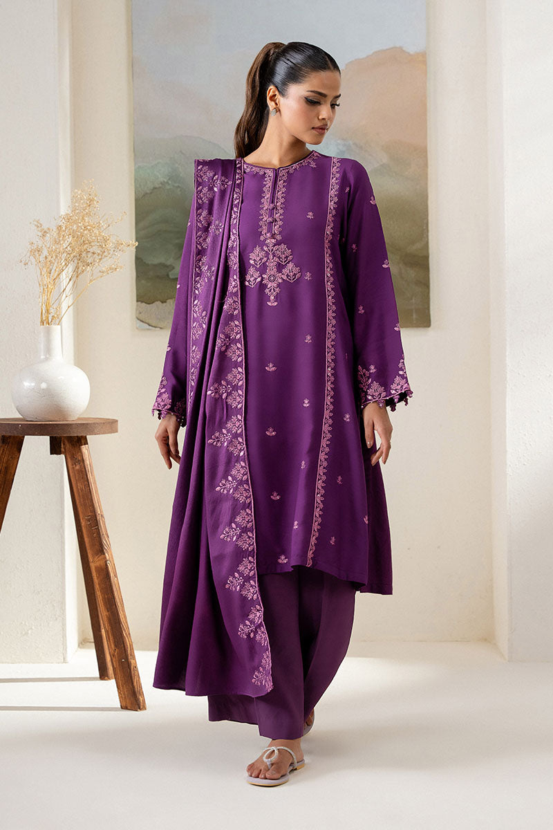 Purple Hue-2Pc (Shirt & Dupatta)