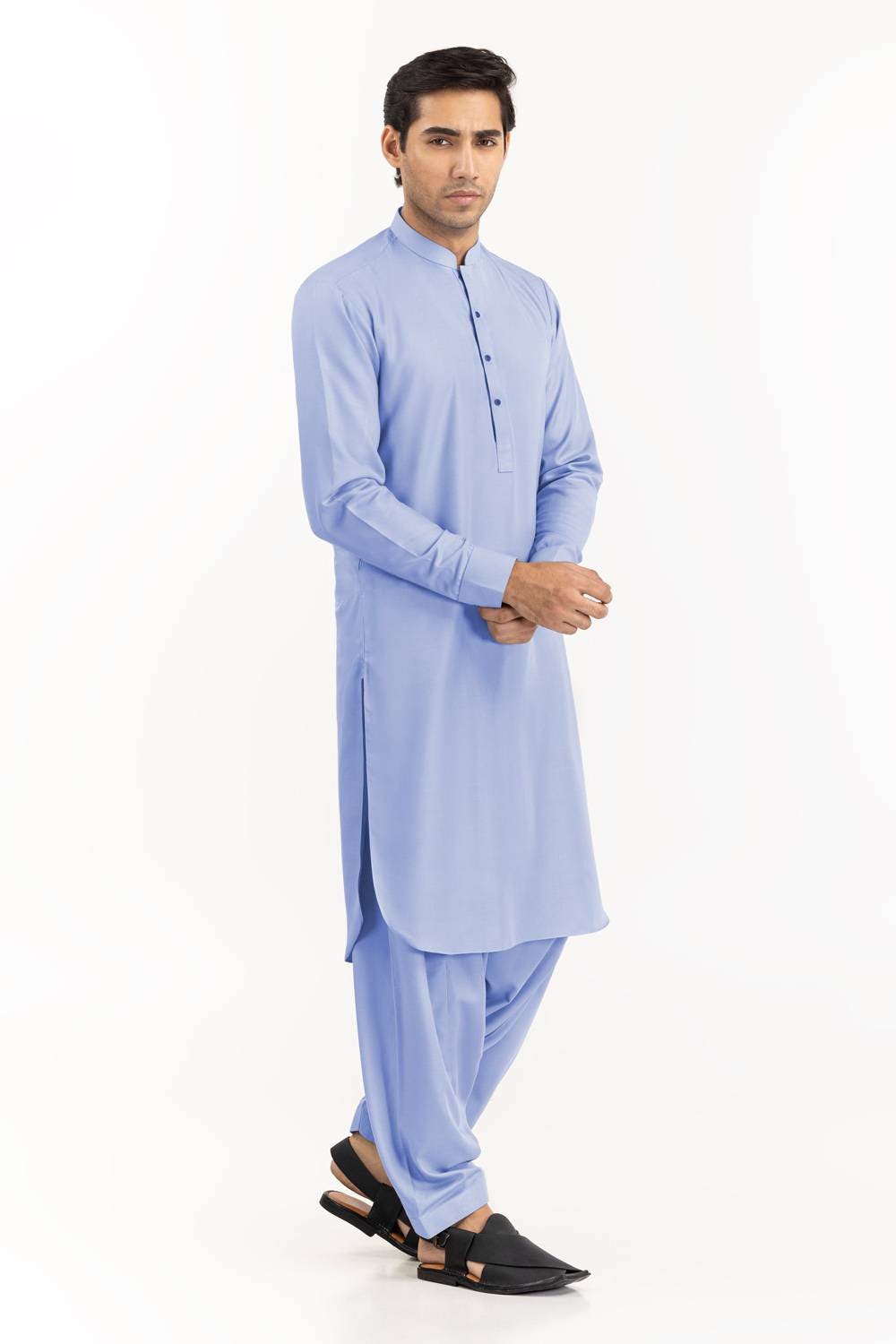 Ensemble Unstitched Fabric Blended