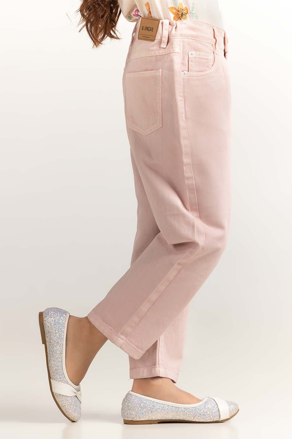 Evening Sand Junior Girl Non Denim Basic Trouser