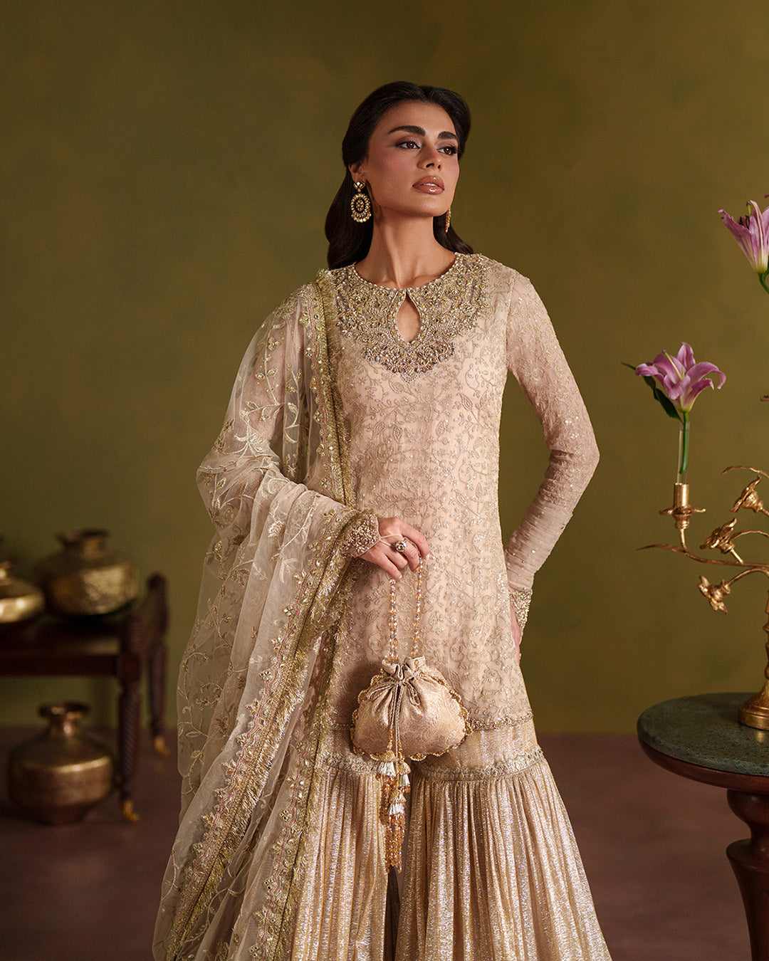 Faiza Saqlain – Asfoureh Style