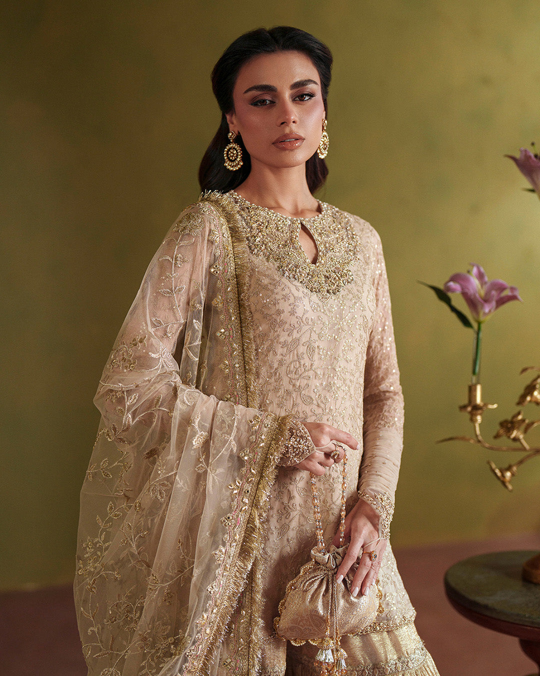 Faiza Saqlain – Asfoureh Style
