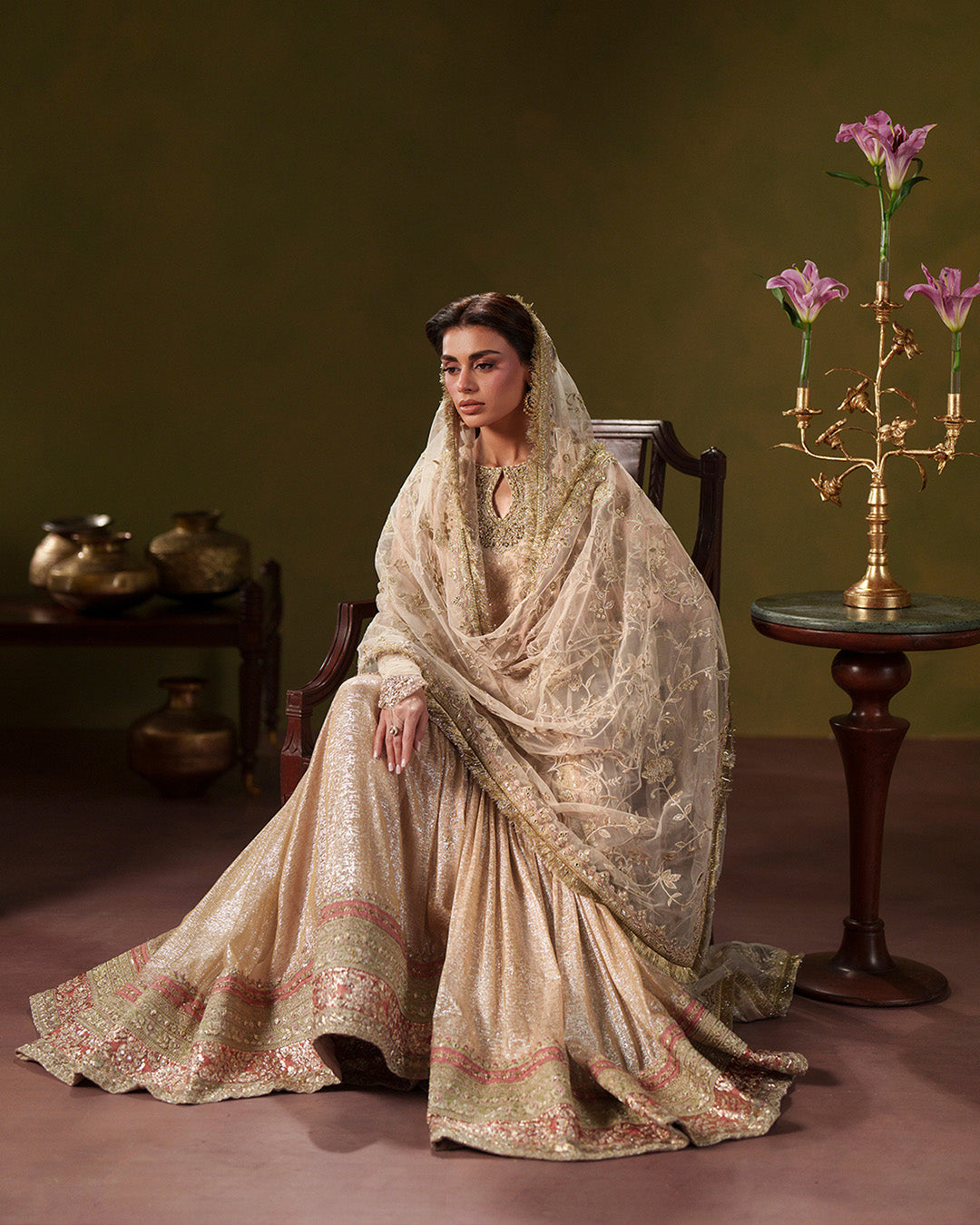 Faiza Saqlain – Asfoureh Style