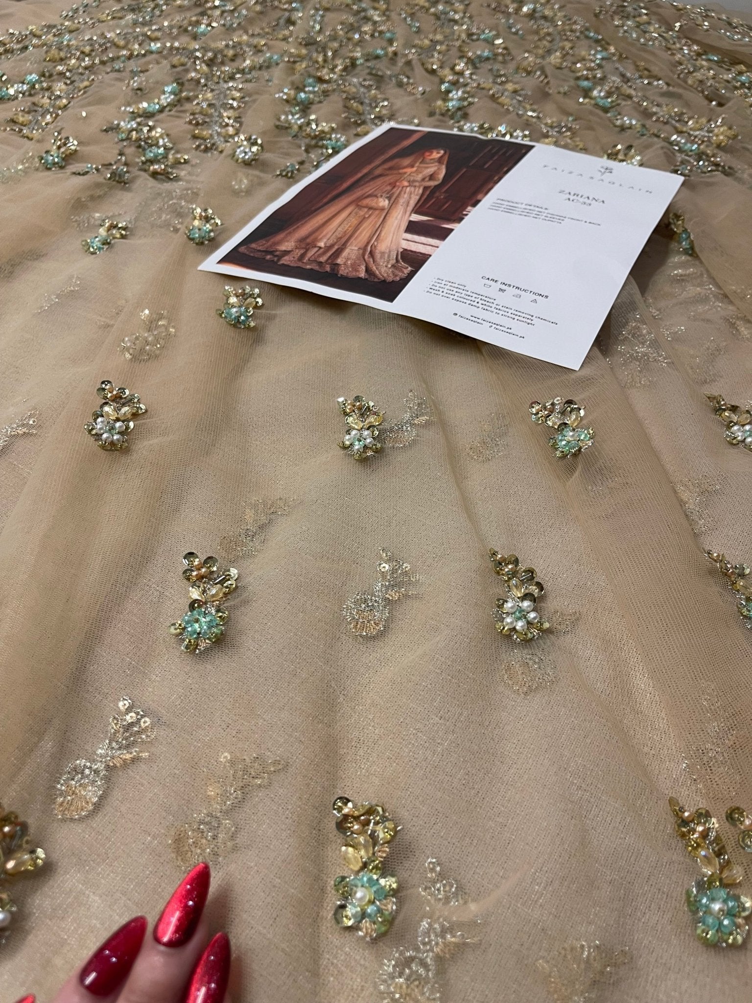 Faiza Saqlain – Zariana Style