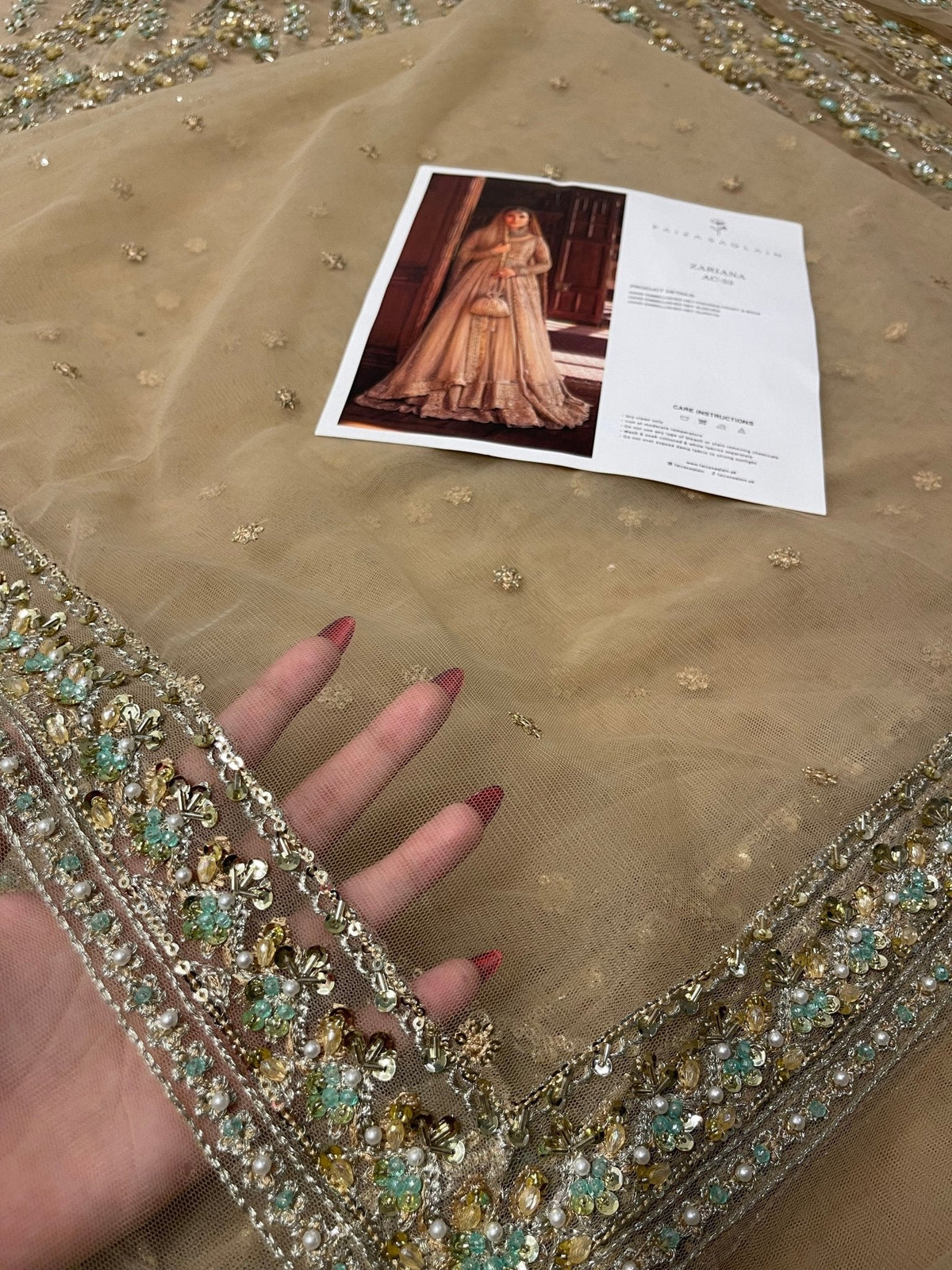 Faiza Saqlain – Zariana Style