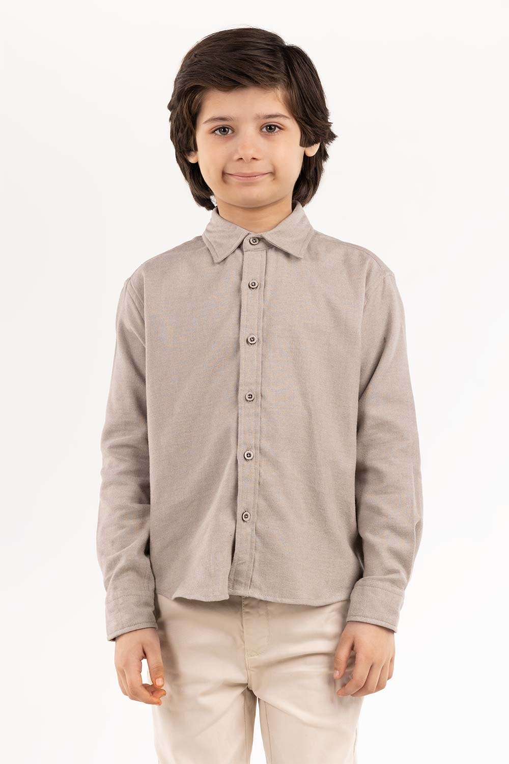 Toddler Boy Fawn Casual Shirt 224