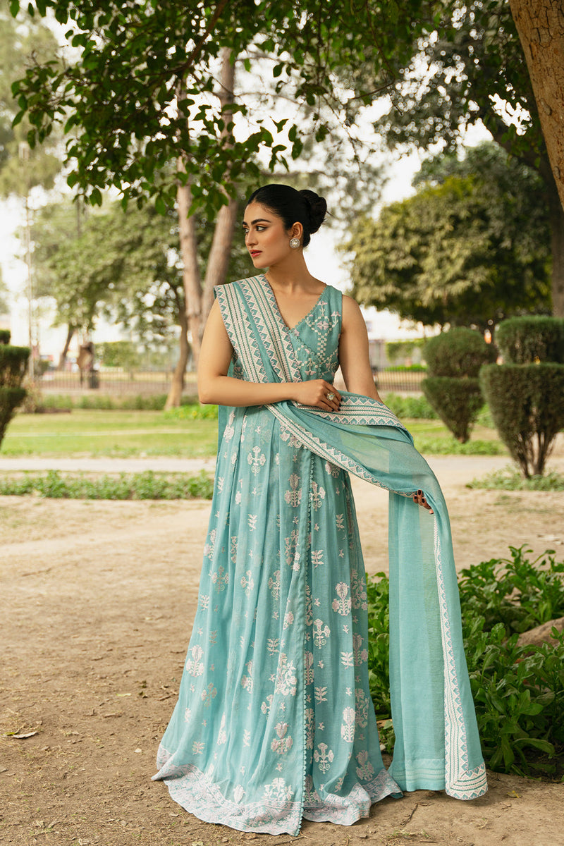 2 Piece Embroidered Lawn Suit